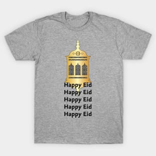 Happy Eid - Decorative Lantern T-Shirt